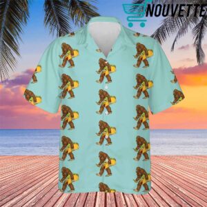 Bigfoot Holding A Taco Hawaiian Shirt Bigfoot Holding A Taco Hawaiian Shirt