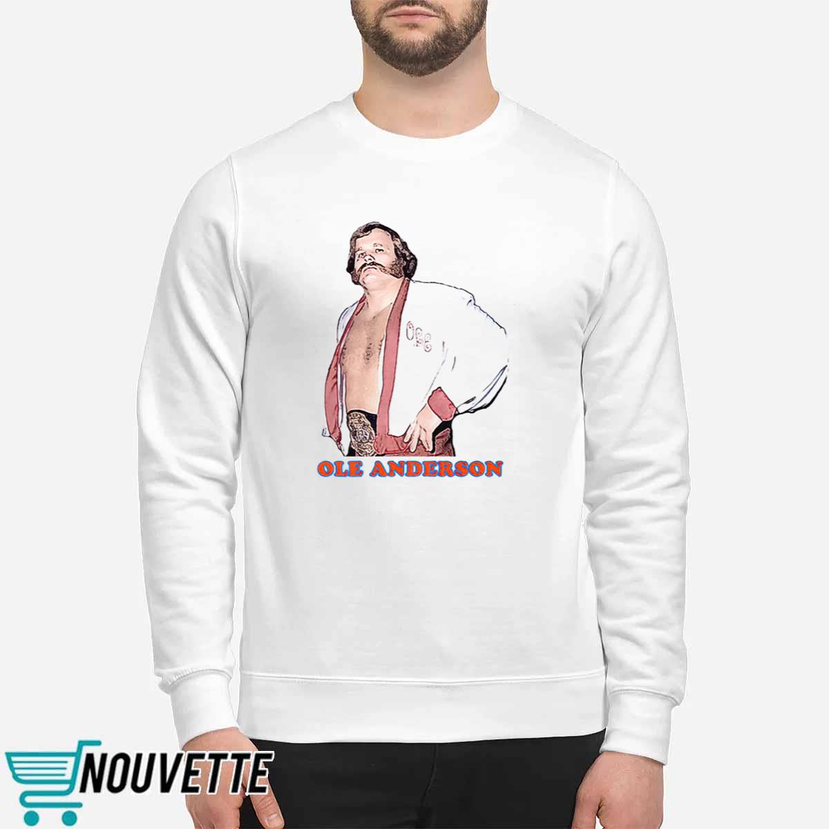 Brooks Jensen Wearing Ole Anderson Shirt Brooks Jensen Wearing Ole Anderson Shirt