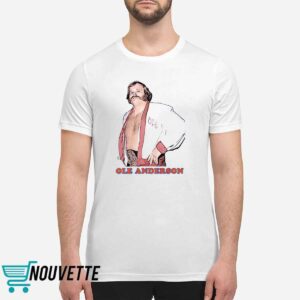 Brooks Jensen Wearing Ole Anderson Shirt 2 Brooks Jensen Wearing Ole Anderson Shirt