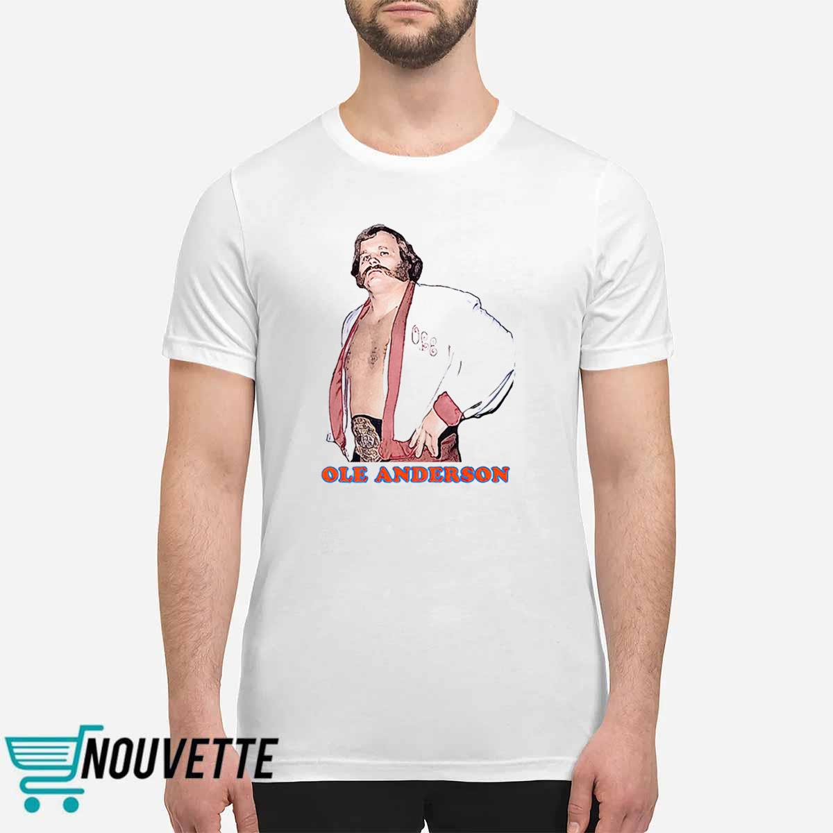 Brooks Jensen Wearing Ole Anderson Shirt Brooks Jensen Wearing Ole Anderson Shirt