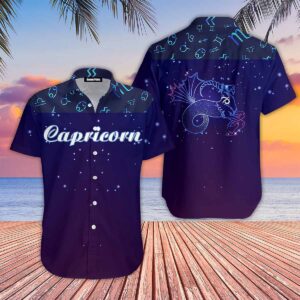 Capricorn Zodiac Hawaiian Shirt Capricorn Zodiac Hawaiian Shirt