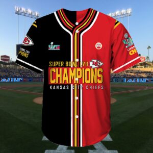 Chiefs Champions Super Bowl LVII Baseball Jersey