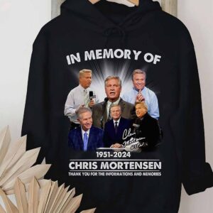 Chris Mortensen In Memory Of 1951 2024 Thank You For The Informations And Memories Shirt1