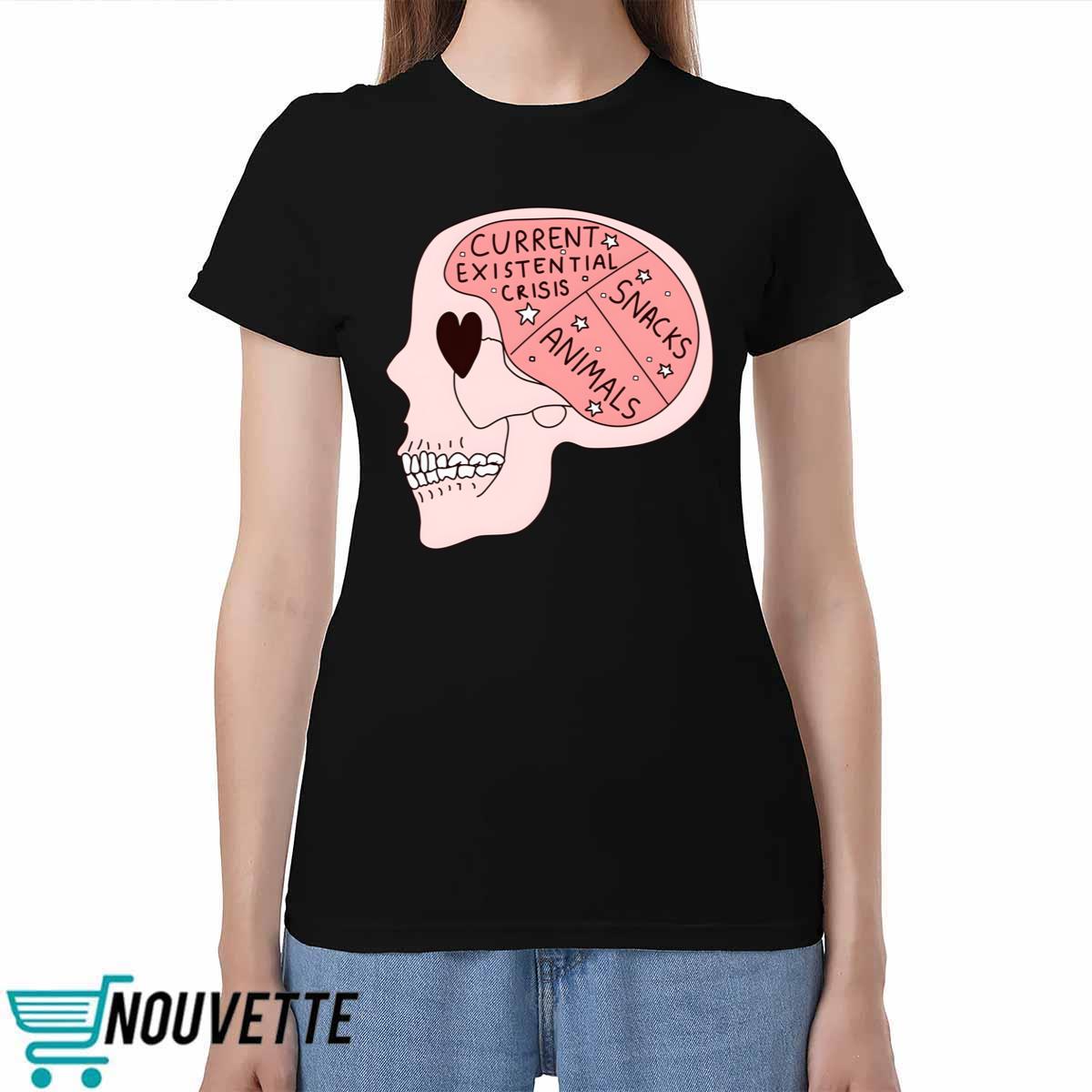 Current Existential Crisis Snacks Animals Shirt Current Existential Crisis Snacks Animals Shirt
