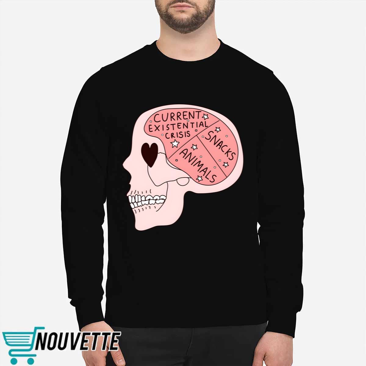 Current Existential Crisis Snacks Animals Shirt Current Existential Crisis Snacks Animals Shirt