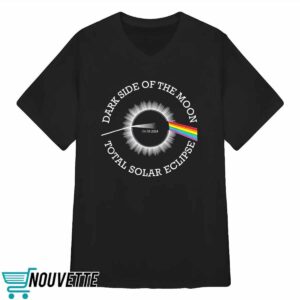 Dark Side Of The Moon Total Solar Eclipse 2024 Shirt