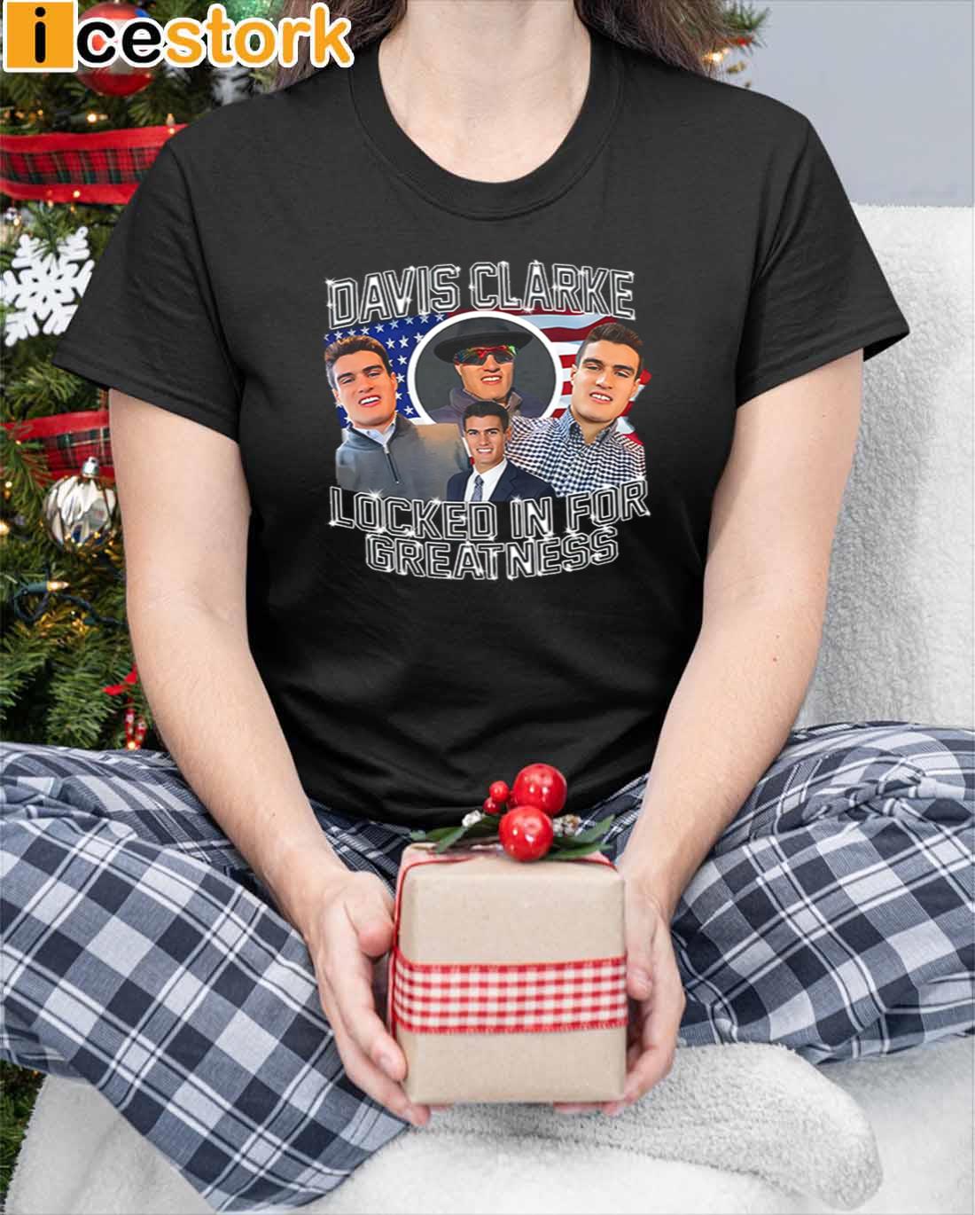 Davis Clarke Locked In For Greatness Sweatshirt Davis Clarke Locked In For Greatness Sweatshirt