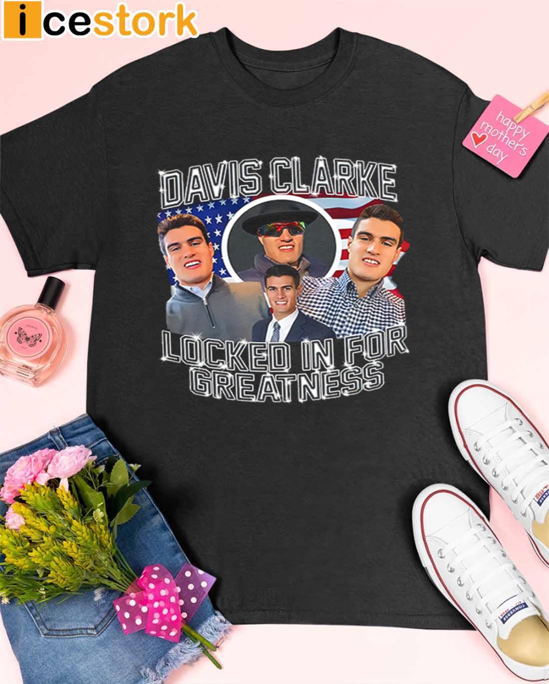 Davis Clarke Locked In For Greatness Sweatshirt Davis Clarke Locked In For Greatness Sweatshirt