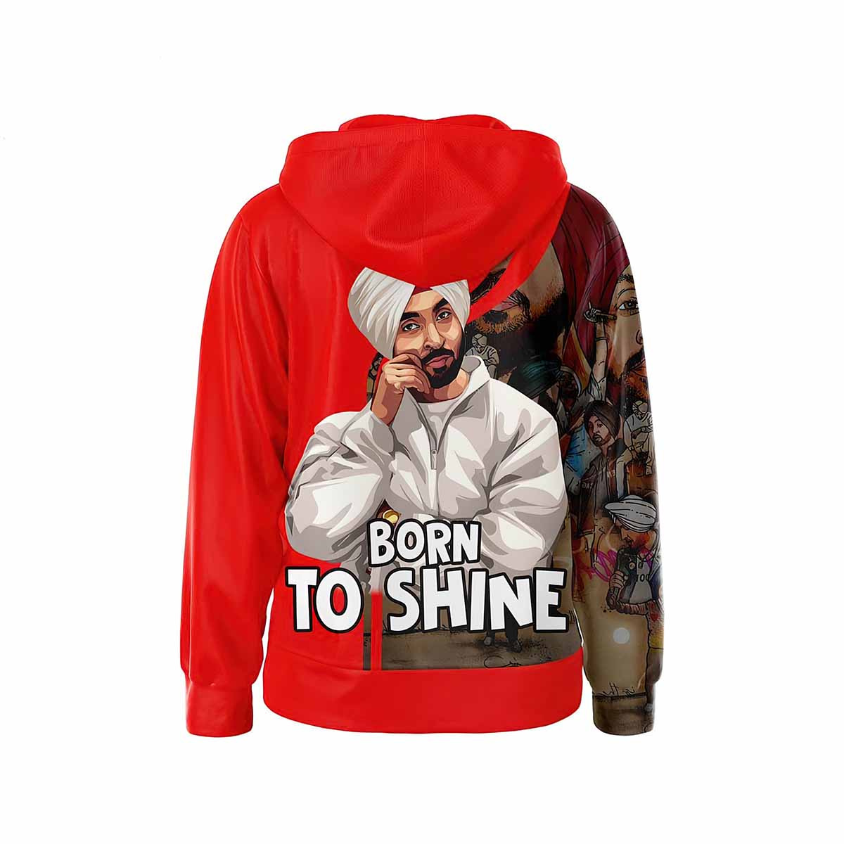 Diljit Dosanjh Born To Shine Hoodie Diljit Dosanjh Born To Shine Hoodie