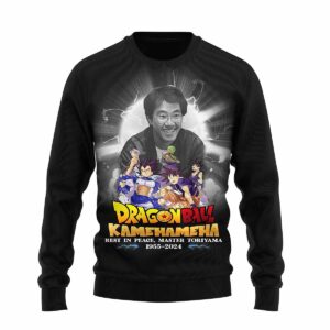 Dragon Ball Kamehameha Rest In Peace Master Toriyama 1955 2024 Hoodie