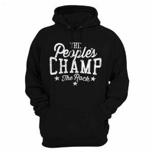 Dwayne Johnson The Peoples Champ The Rock Hoodie
