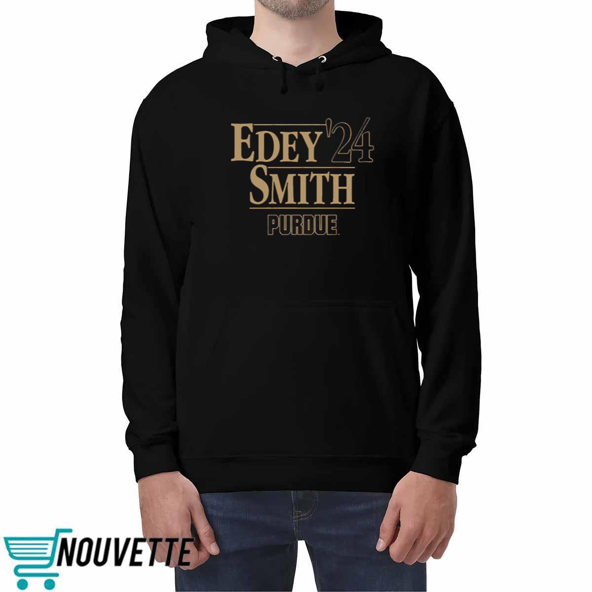 Edey Smith 2024 Purdue Basketball Shirt Edey Smith 2024 Purdue Basketball Shirt