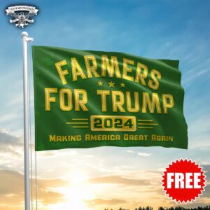 Farmers For Trump 2024 Making America Great Again Flag Farmers For Trump 2024 Making America Great Again Flag