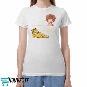 Garfield I Hate Mondays But I Could Never Hate Her Ice Spice Shirt Garfield I Hate Mondays But I Could Never Hate Her Ice Spice Shirt
