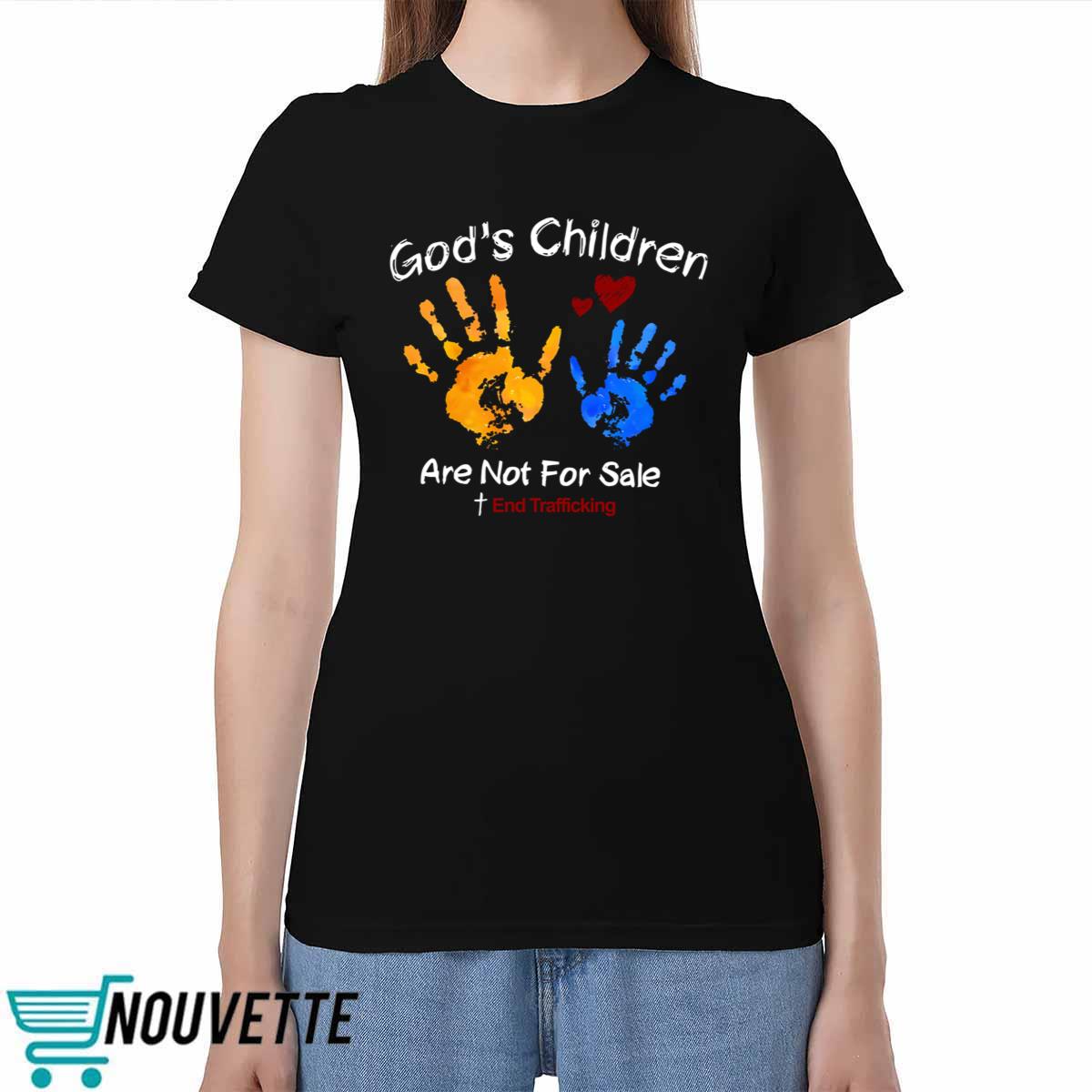 God'S Children Are Not For Sale Print Shirt God'S Children Are Not For Sale Print Shirt