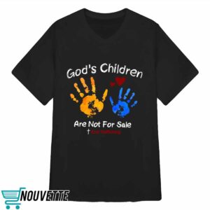 God'S Children Are Not For Sale Print Shirt 3 God'S Children Are Not For Sale Print Shirt