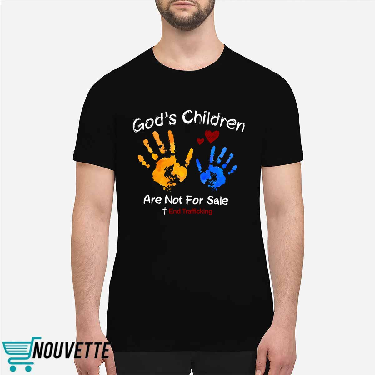 God’S Children Are Not For Sale Print Shirt God’S Children Are Not For Sale Print Shirt