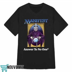 Graeme Barrett Manifest Answer To No One Shirt