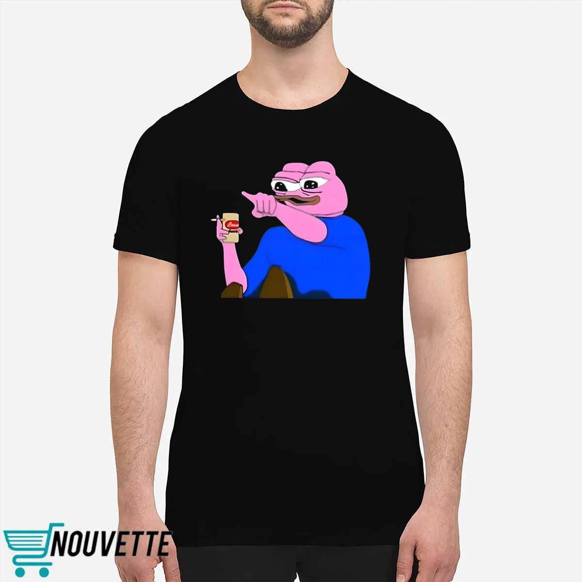 Haider Pepe Smokes Shirt Haider Pepe Smokes Shirt