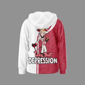 Hazbin Hotel Take That Depression Hoodie Hazbin Hotel Take That Depression Hoodie