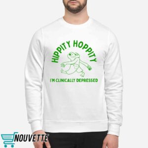 Hippity Hoppity I'm Clinically Depressed Shirt 1 Hippity Hoppity I'm Clinically Depressed Shirt