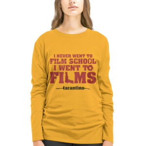 I Never Went To Film School I Went To Films Tarantino Shirt 1 I Never Went To Film School I Went To Films Tarantino Shirt