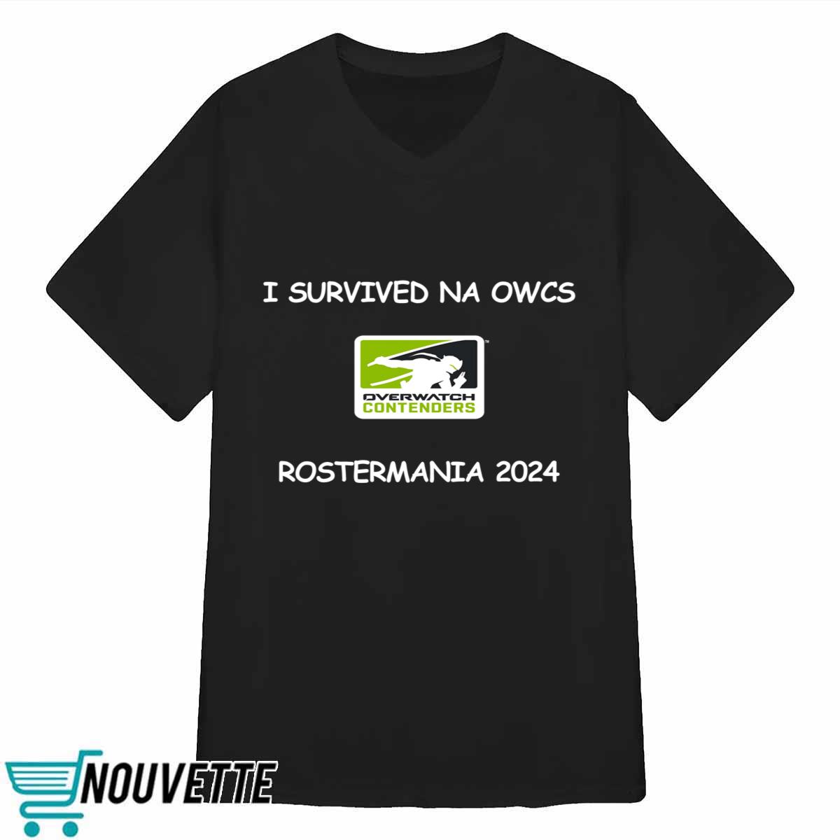 I Survived Na Owcs Rostermania 2024 Shirt I Survived Na Owcs Rostermania 2024 Shirt