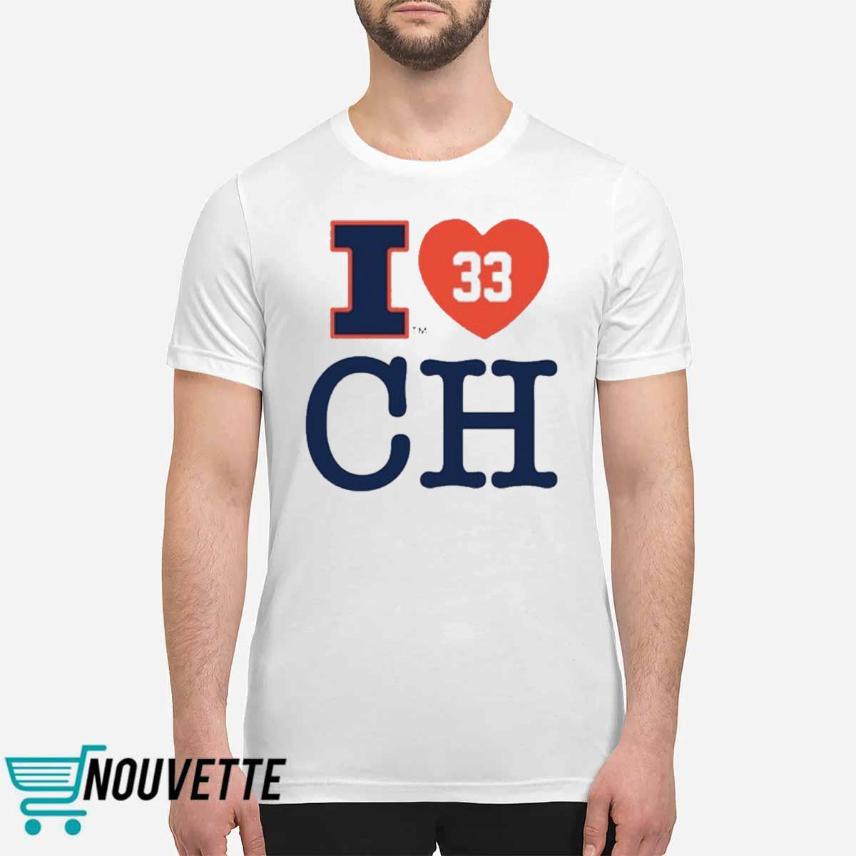 Illini Nil I Love 33 Ch Coleman Hawkins Shirt Illini Nil I Love 33 Ch Coleman Hawkins Shirt