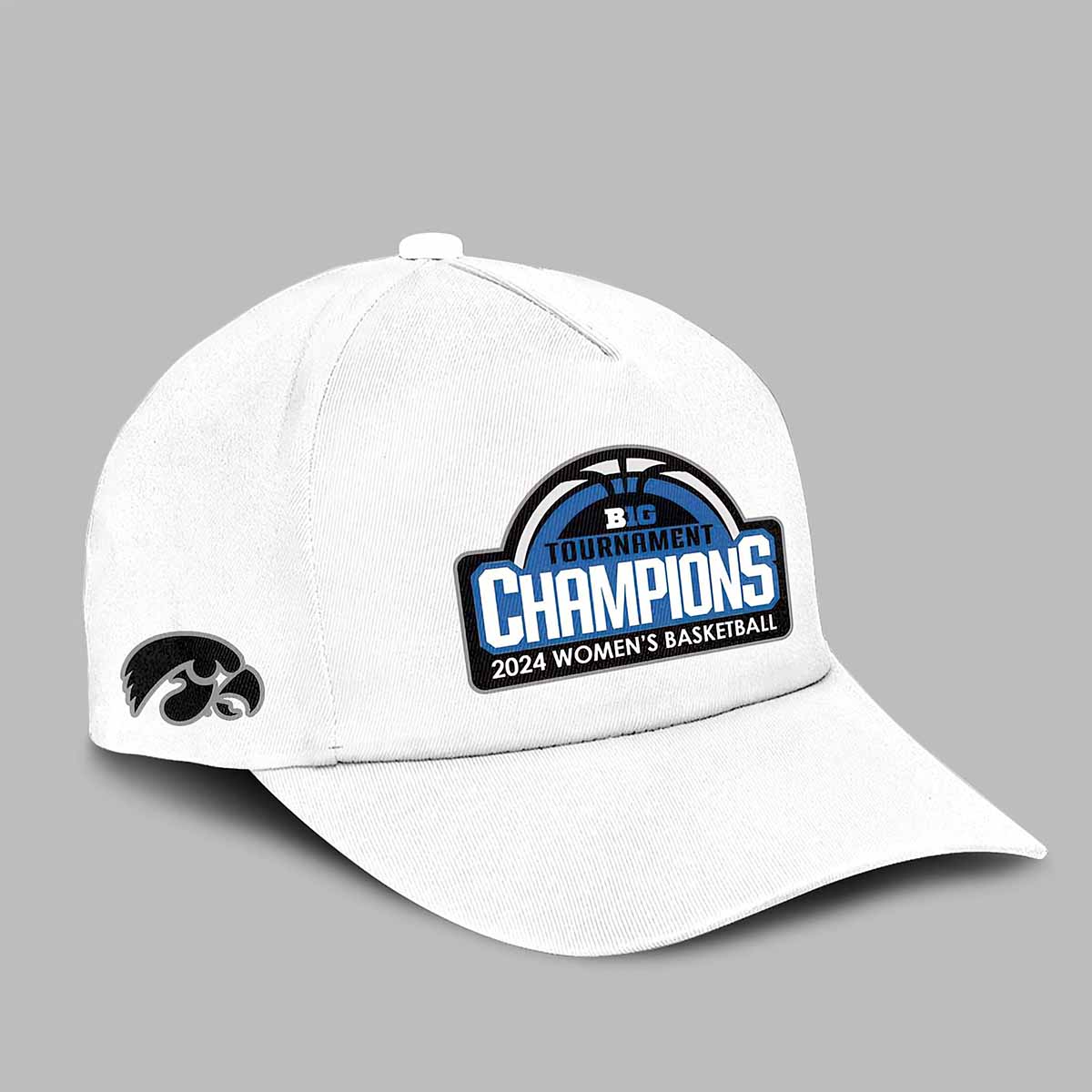 Iowa Hawkeyes 2024 Women’s Basketball B1G Tournament Champions 3 Peat 22 23 24 cap1 Iowa Hawkeyes 2024 Womens Basketball B1G Tournament Champions 3 Peat 22 23 24 Cap