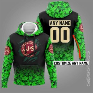 Jameson St Patricks Day Personalized Hoodie Jameson St Patricks Day Personalized Hoodie