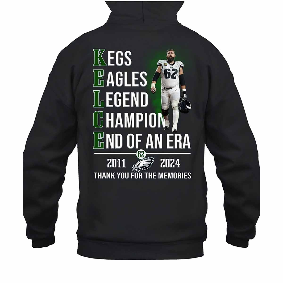 Jason Kelce Legend 2011 2024 Thank You For The Memories Shirt Jason Kelce Legend 2011 2024 Thank You For The Memories Shirt