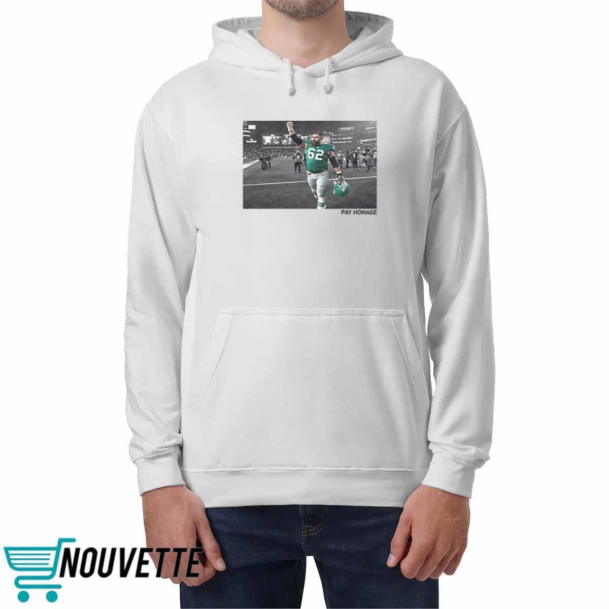 Jason Kelce Pay Homage Shirt Jason Kelce Pay Homage Shirt