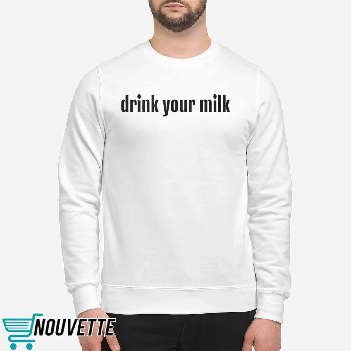 Jonathan Bailey Drink Your Milk Shirt Jonathan Bailey Drink Your Milk Shirt