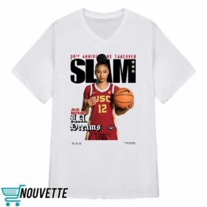 Juju Watkins 30th Anniversary Takeover Slam Shirt 3 Juju Watkins 30th Anniversary Takeover Slam Shirt