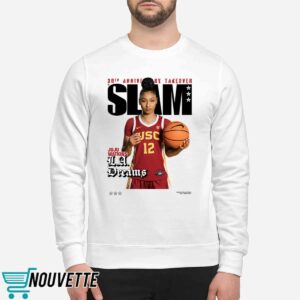 Juju Watkins 30th Anniversary Takeover Slam Shirt 2 Juju Watkins 30th Anniversary Takeover Slam Shirt