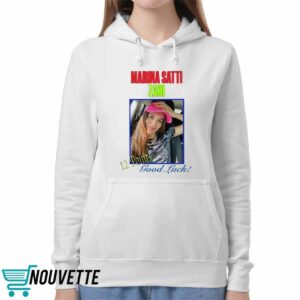 Marina Satti Zari 12 Points Good Luck Shirt