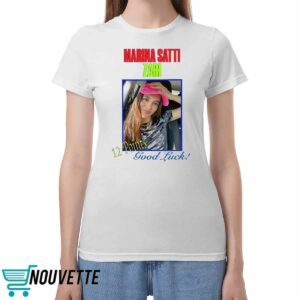 Marina Satti Zari 12 Points Good Luck Shirt Marina Satti Zari 12 Points Good Luck Shirt