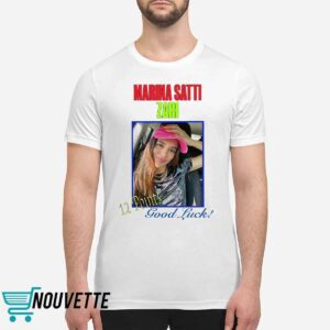 Marina Satti Zari 12 Points Good Luck Shirt