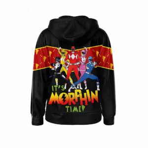 Mighty Morphin Power Rangers It’s Morphin Time Hoodie
