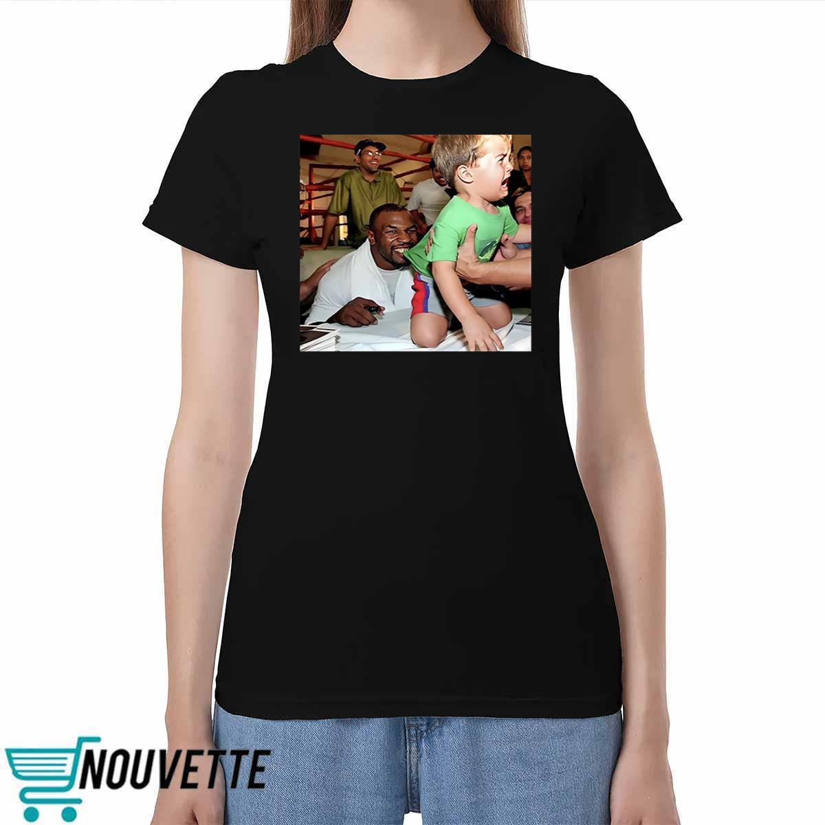 Mike Tyson Biting Kids Shirt Mike Tyson Biting Kids Shirt