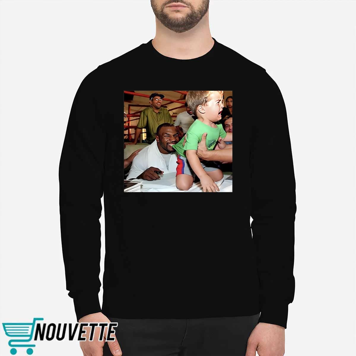 Mike Tyson Biting Kids Shirt Mike Tyson Biting Kids Shirt