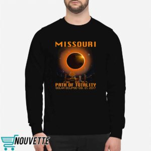 Missouri Path Of Totality Solar Eclipse April 8th 2024 Shirt
