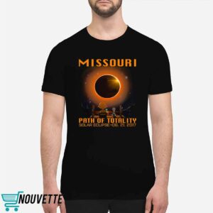 Missouri Path Of Totality Solar Eclipse April 8th 2024 Shirt