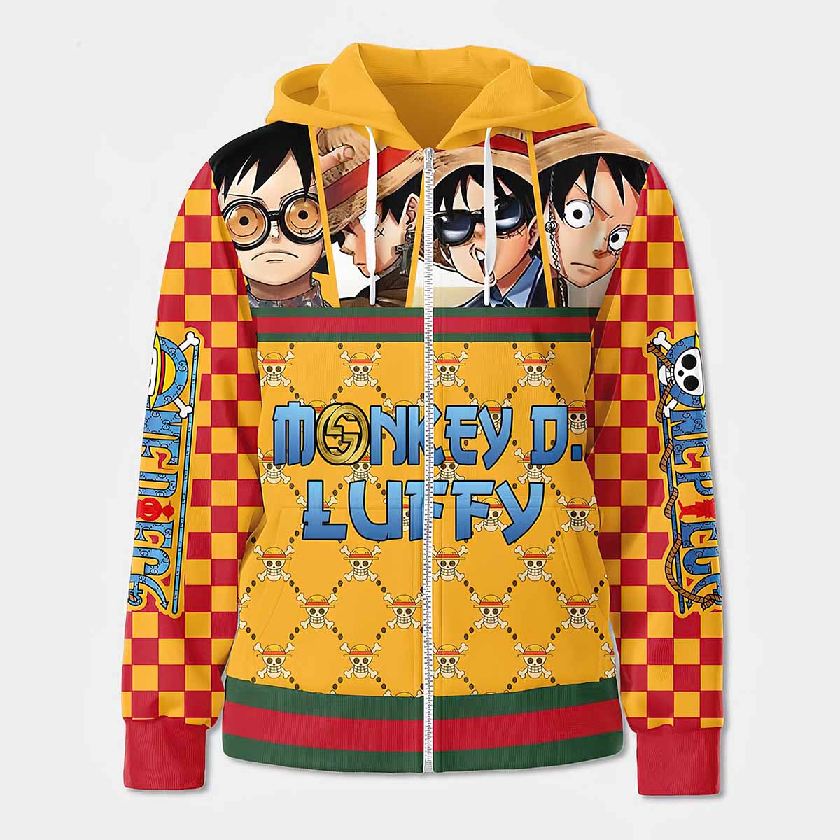 Monkey D.Luffy I Will Be The King Of The Pirates Hoodie Monkey D Luffy I Will Be The King Of The Pirates Hoodie
