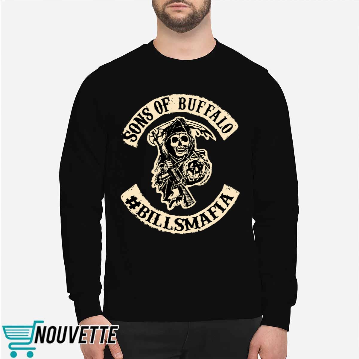 Nice sons Of Buffalo Billsmafia Shirt Nice sons Of Buffalo Billsmafia Shirt