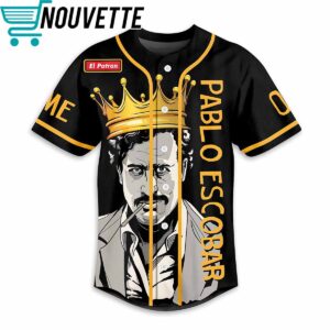 Pablo Escobar Geniuses Are Always Branded As Crazy Custom Baseball Jersey Pablo Escobar Geniuses Are Always Branded As Crazy Custom Baseball Jersey