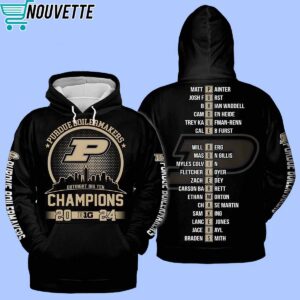 Purdue Boilermakers Outright Big Ten Champions 2024 Hoodie