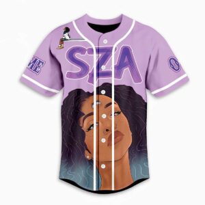 SZA I Make Bad Decisions Frequently Theyre Fun Custom Baseball Jersey SZA I Make Bad Decisions Frequently Theyre Fun Custom Baseball Jersey