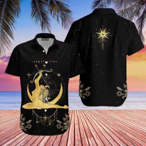 Sagittarius Golden Zodiac Hawaiian Shirt Sagittarius Golden Zodiac Hawaiian Shirt
