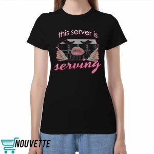 Snazzy Seagull This Server Is Serving Shirt Snazzy Seagull This Server Is Serving Shirt